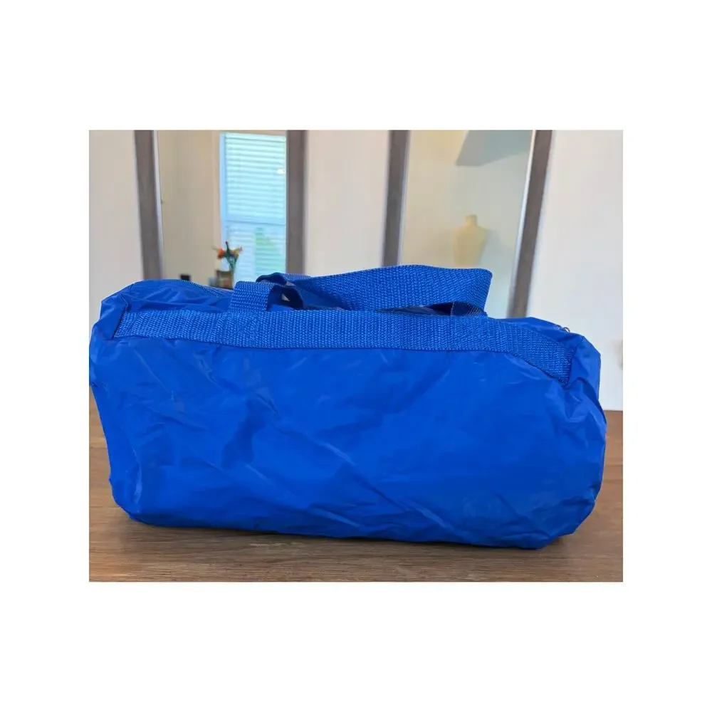 Disney DuckTales Vintage Blue Duffel Bag Kids Travel Gym Tote